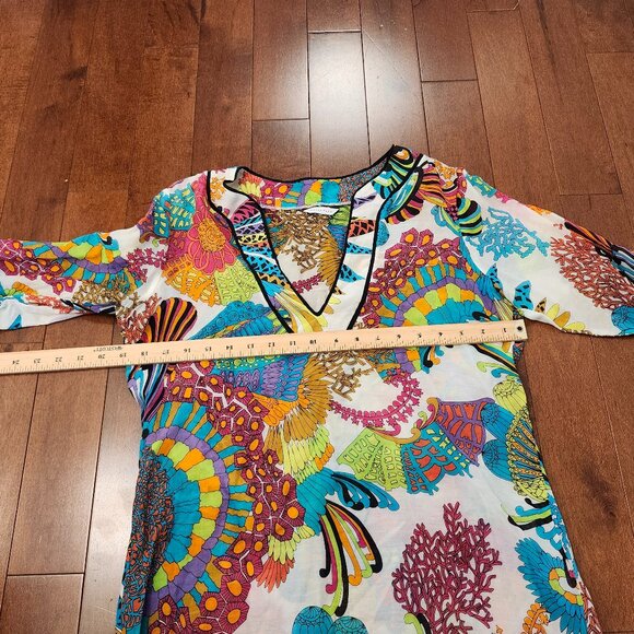 Trina Turk women's swim cover up in size small - Picture 6 of 6